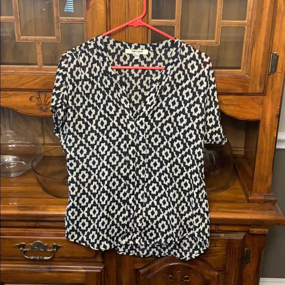 Daniel Rainn Sheer Blouse